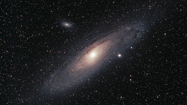 Unsere Nachbarin, die Andromedagalaxie