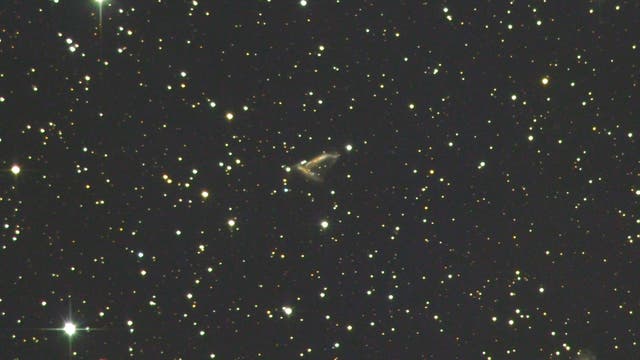 NGC 7253 A/B  (ARP278) - wechselwirkende Galaxien im Pegasus und etwas Philosophie (1)