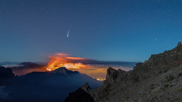 Vulkan und Meteor