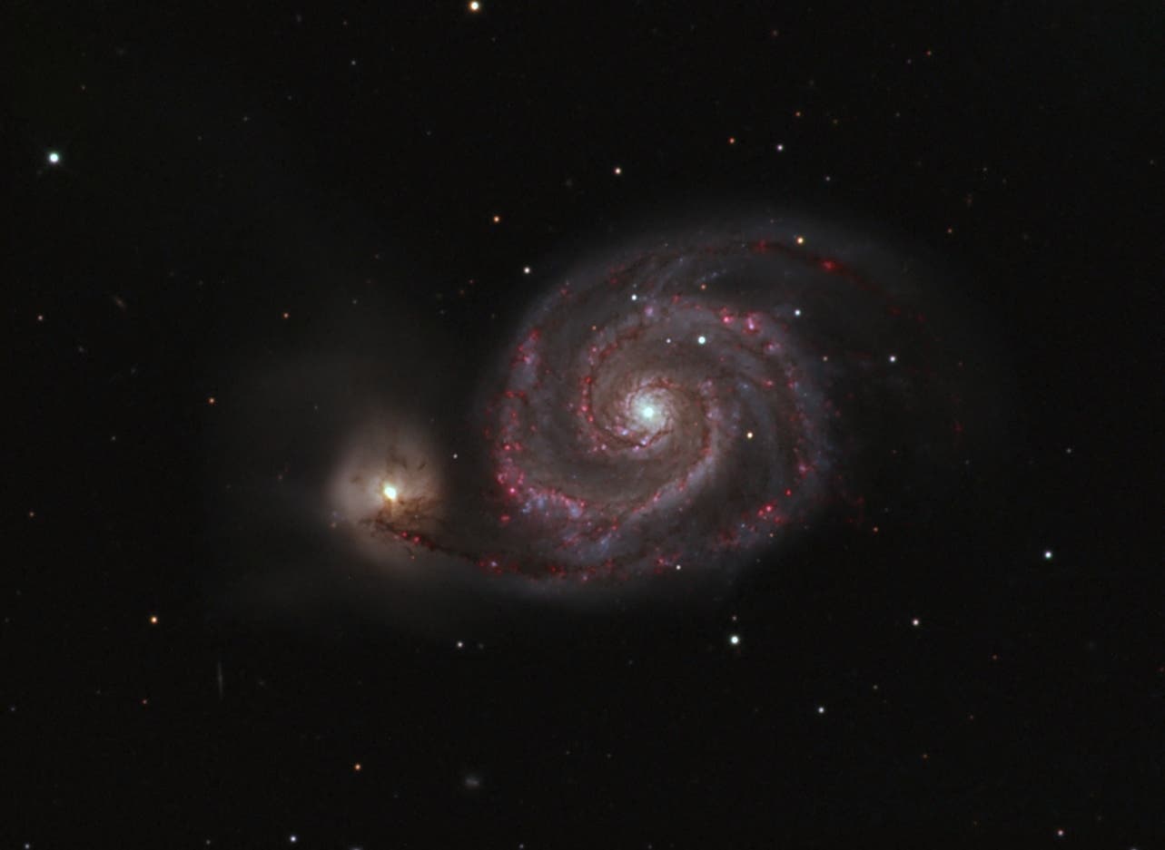 Whirlpool Spiralgalaxie M51