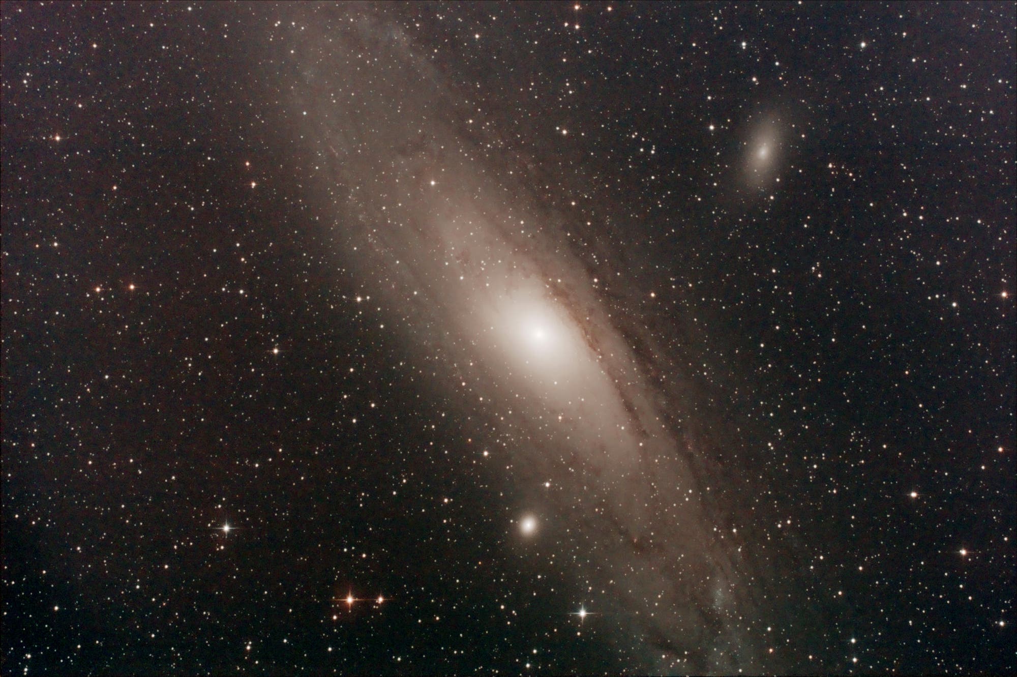 Andromedagalaxie Messier 31 im Sternbild Andromeda