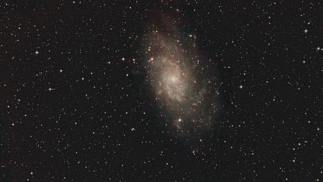 Triangulumgalaxie Messier 33 im Sternbild Dreieck (Triangulum)