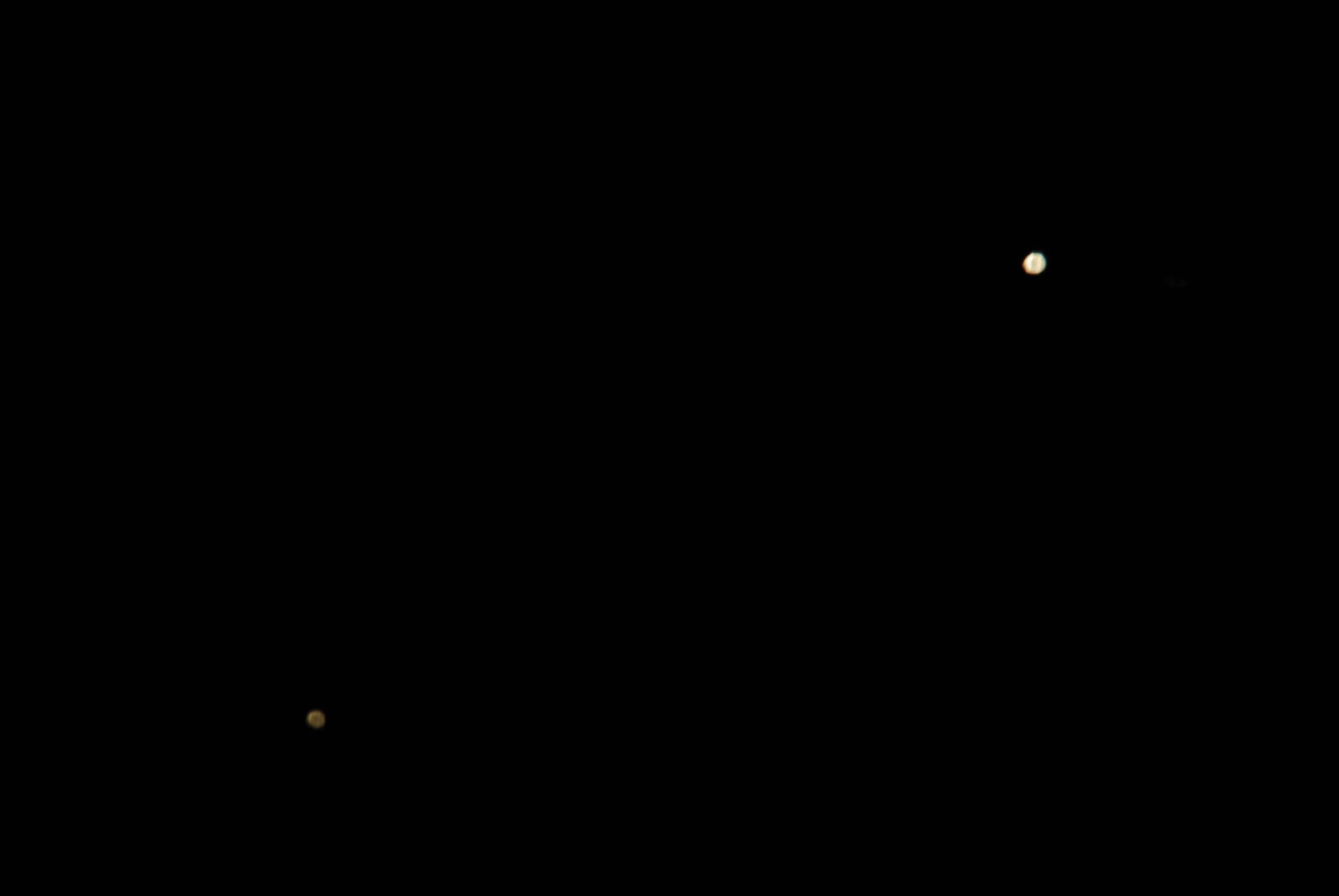Venus und Jupiter am 14. März 2012