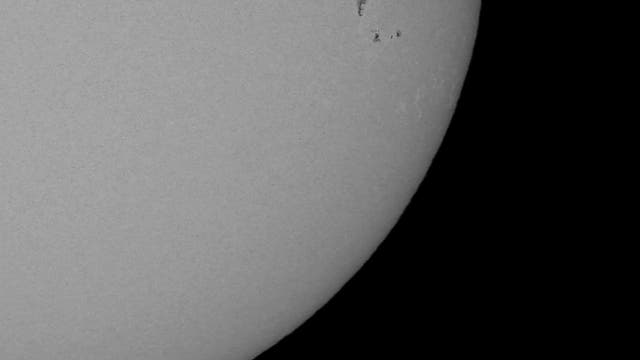 Sonnenfleckengruppe am 22. Februar 2016