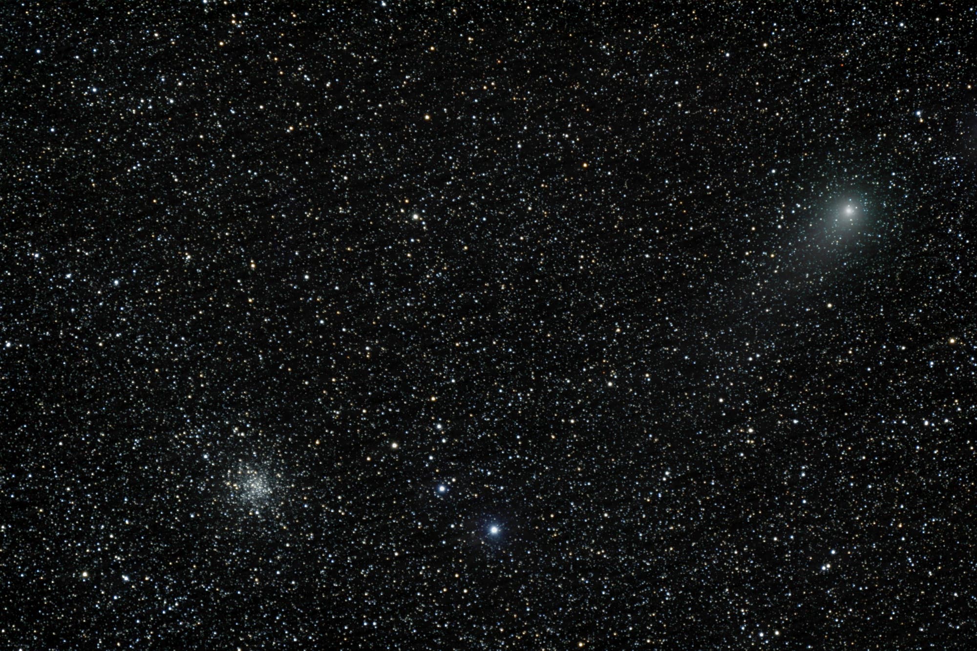 Komet C/2009 P1 Garradd nahe M 71