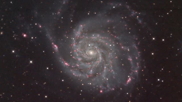 H-II-Gebiete in Messier 101