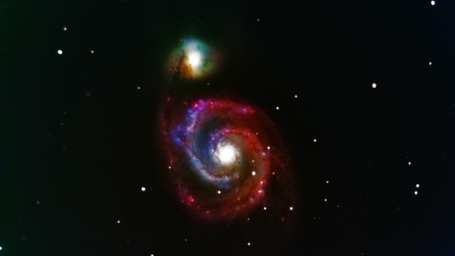 Astrofoto der Whirlpool-Galaxie M51