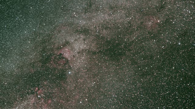 Milchstraße im Sternbild Schwan mit Nordamerika-Nebel