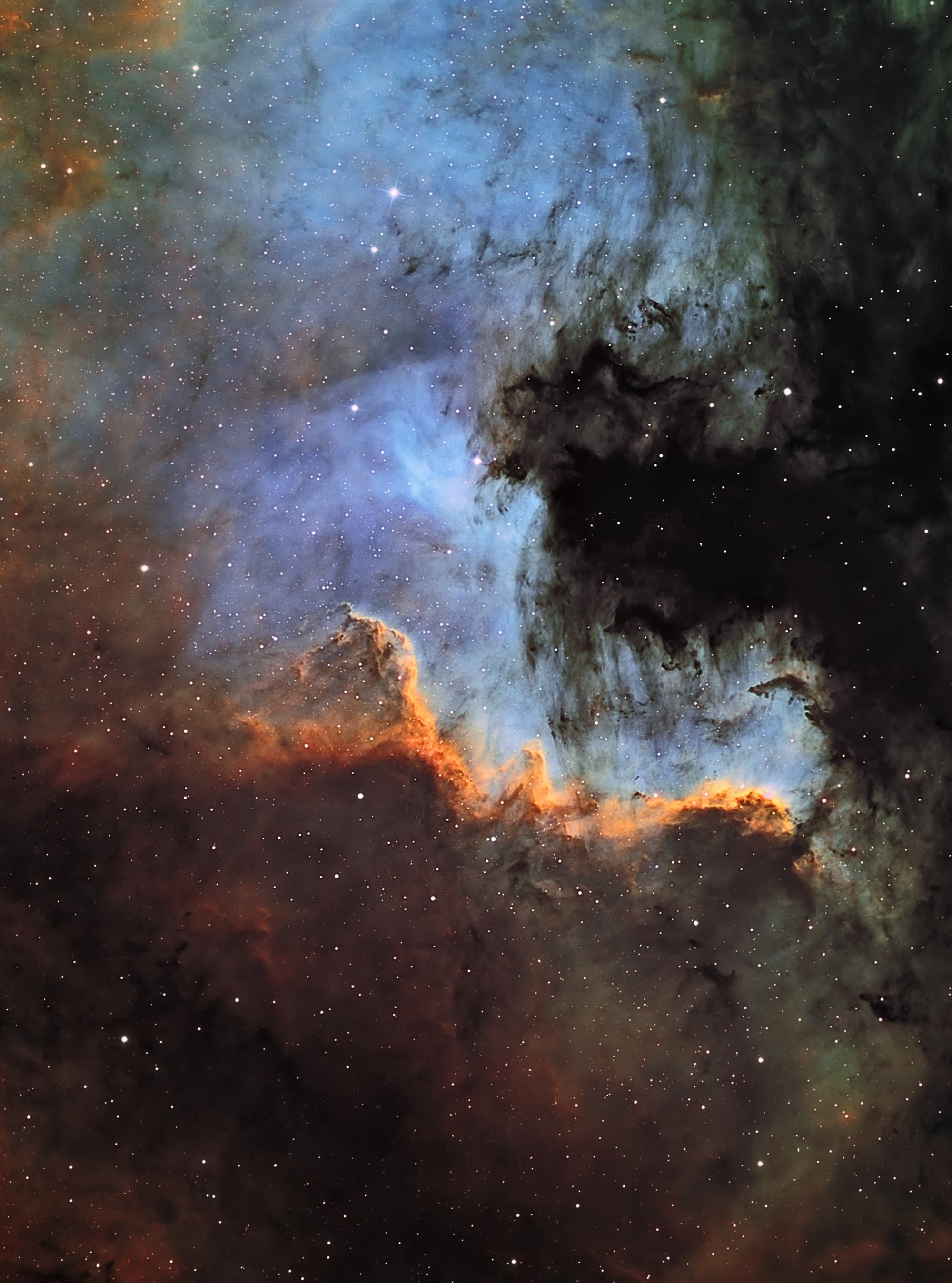 Große Wand NGC 7000
