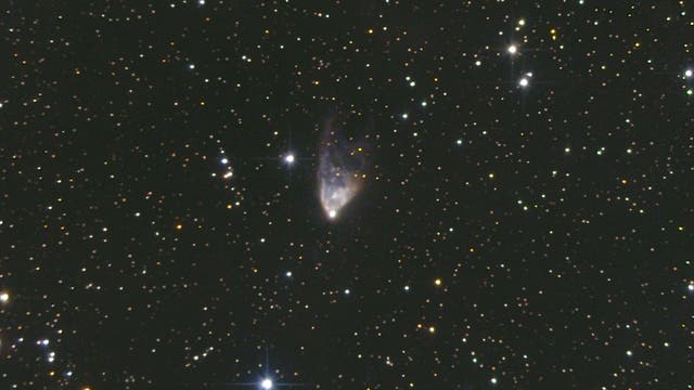 NGC 2261 - Hubble's Variable Nebula im Einhorn: Edwin Hubble's  "Maskottchen"