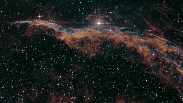 NGC 6960 bicolor: H-Alpha und OIII 