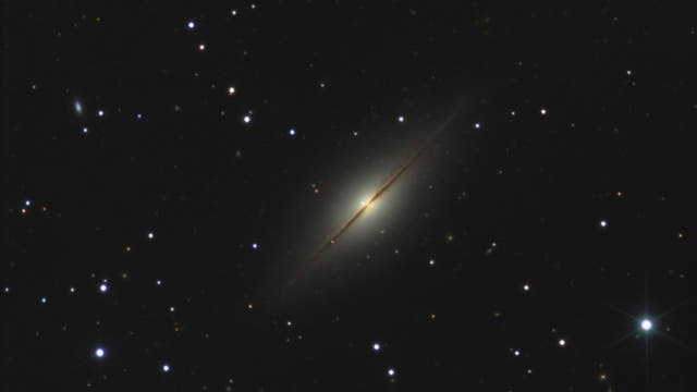 NGC7814 mit Supernova SN2021rhu
