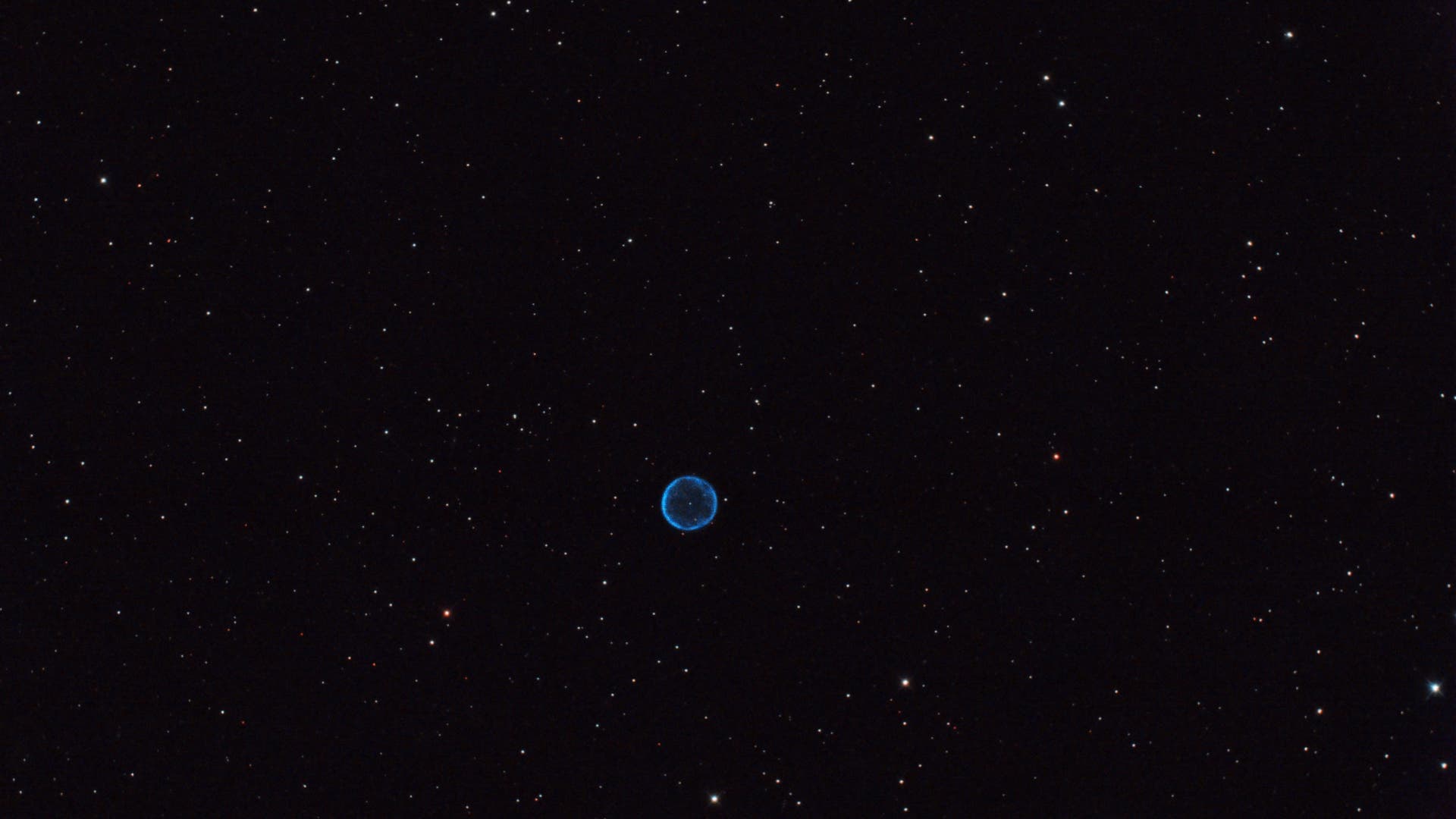 Abell 39 Blau Spektrum der Wissenschaft