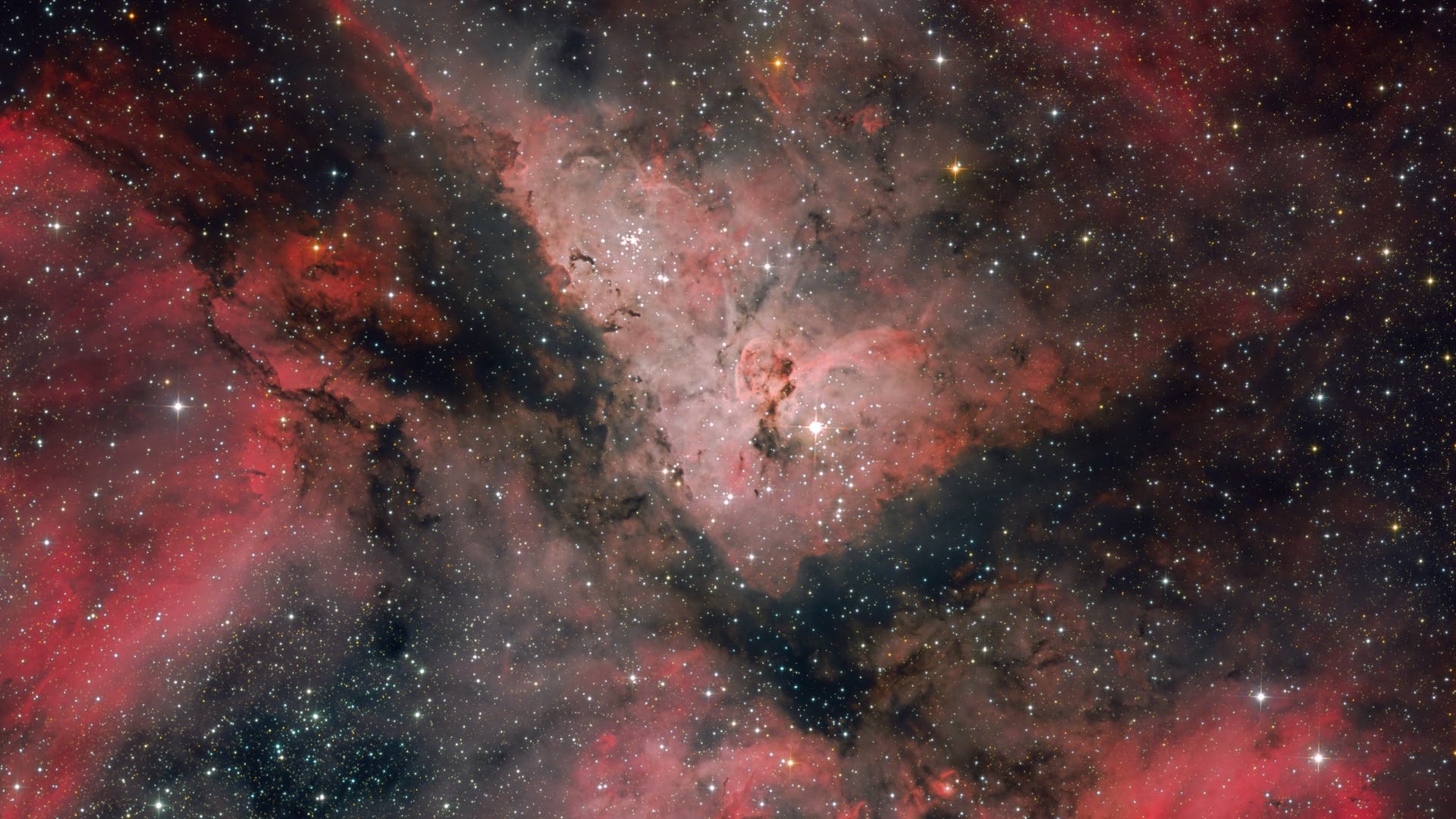 Eta Carinae / Ein tiefer Blick durch das Schlüsselloch Spektrum der