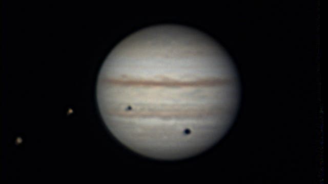 Doppelter Mondschatten Auf Jupiter - Spektrum Der Wissenschaft