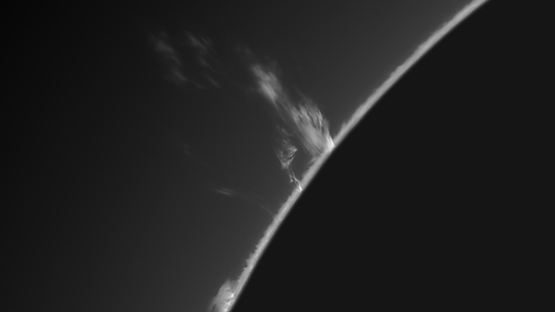 Sonne H-alpha 29. April 2024