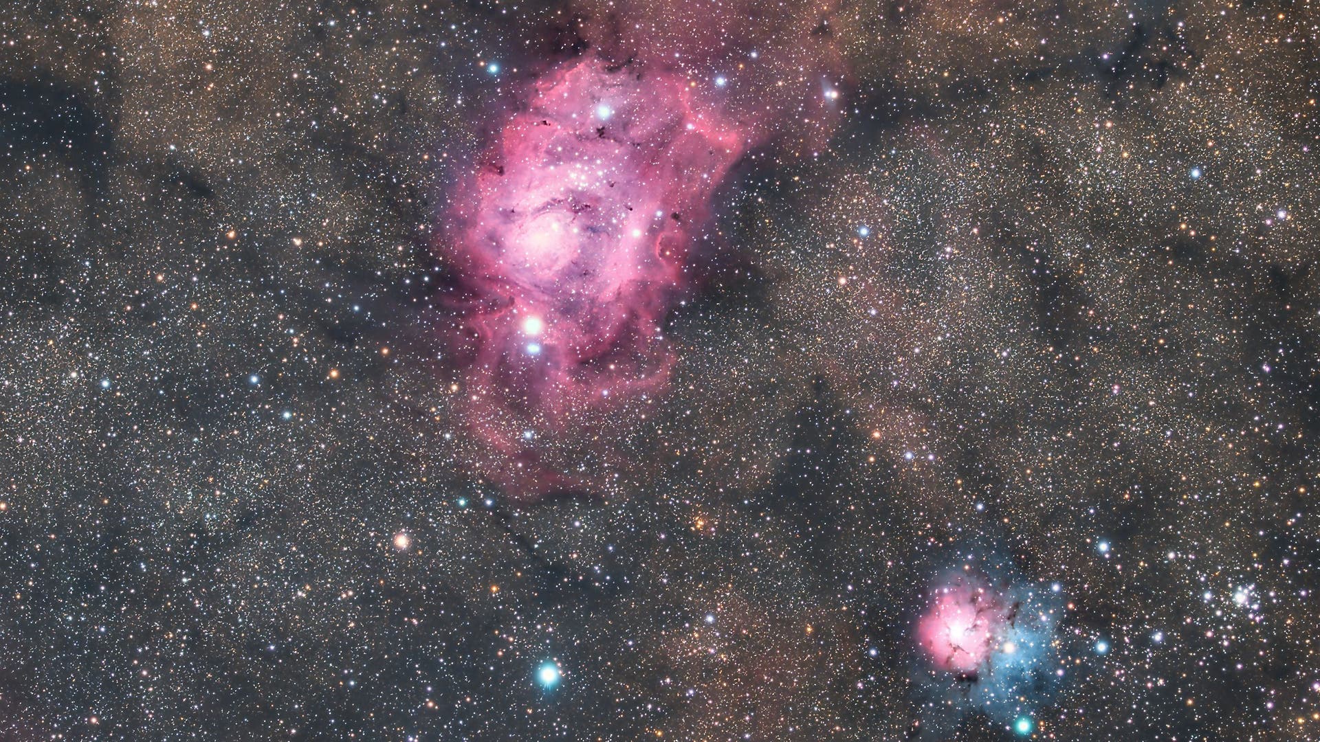 M8 und M20 - Spektrum der Wissenschaft