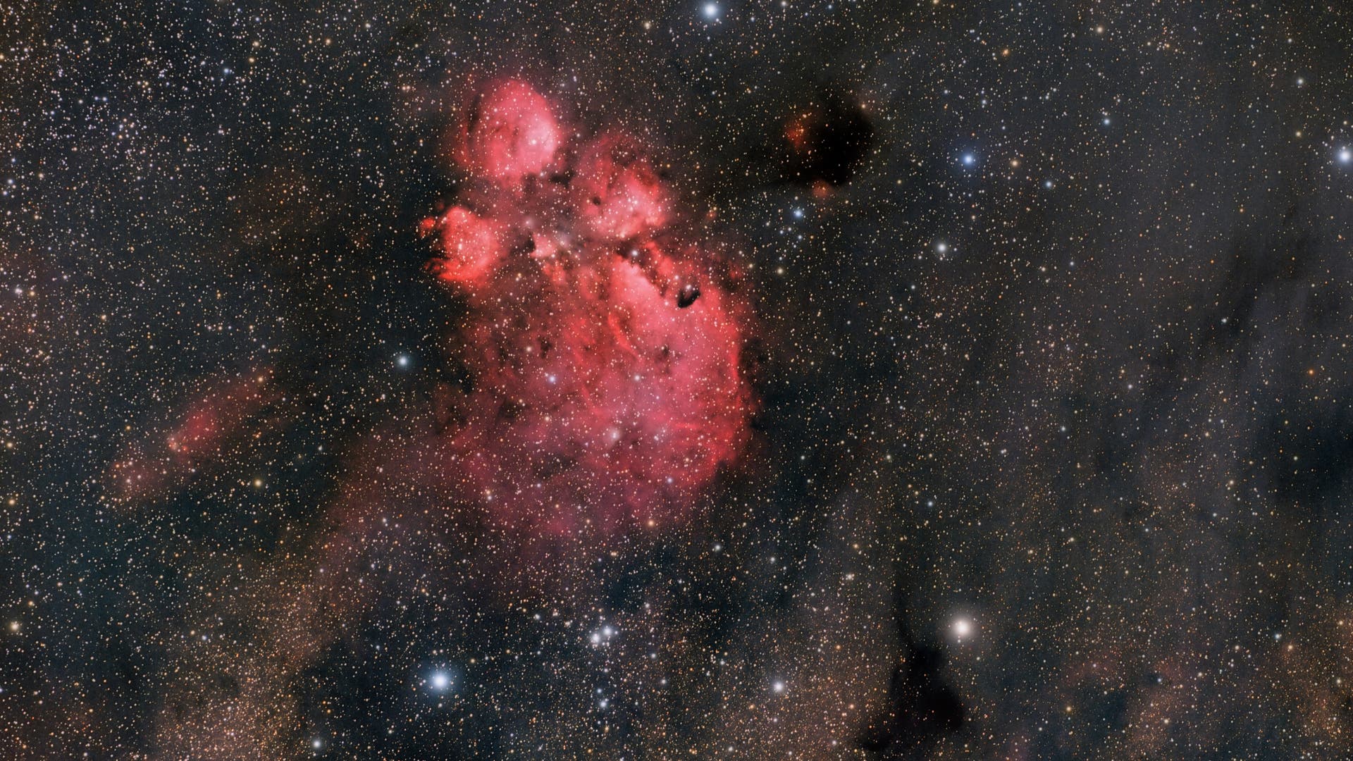 NGC 6334 Spektrum der Wissenschaft