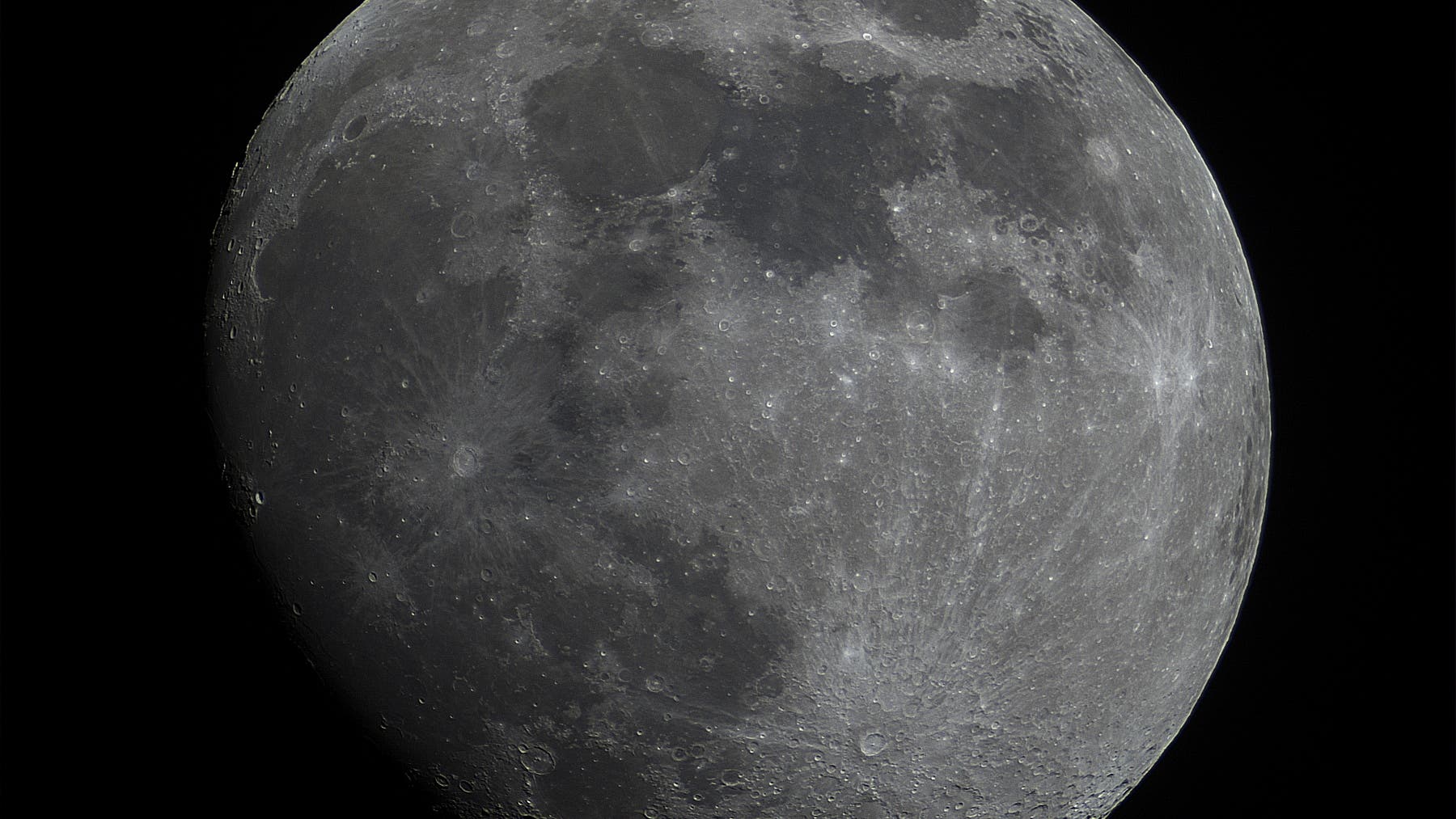 Mond am 2. Februar 2023