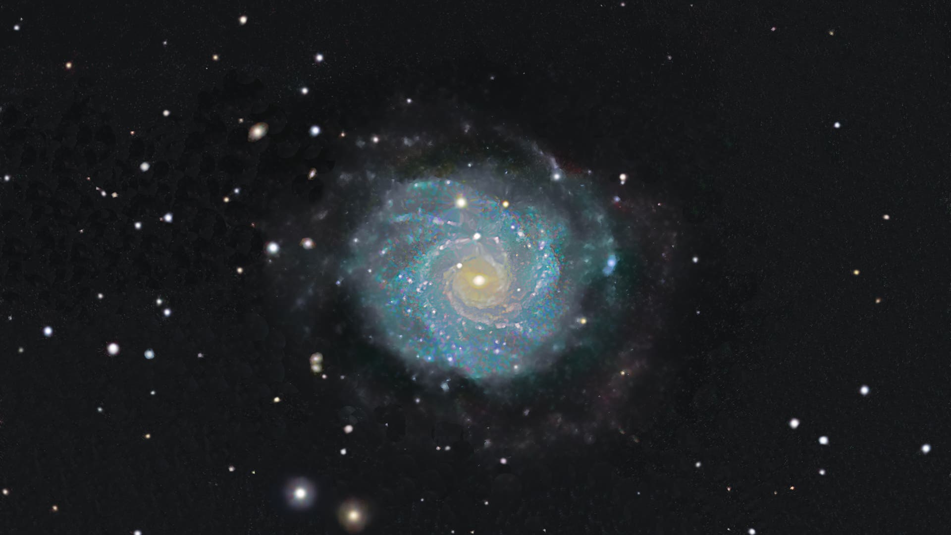 NGC 3344 Spektrum der Wissenschaft