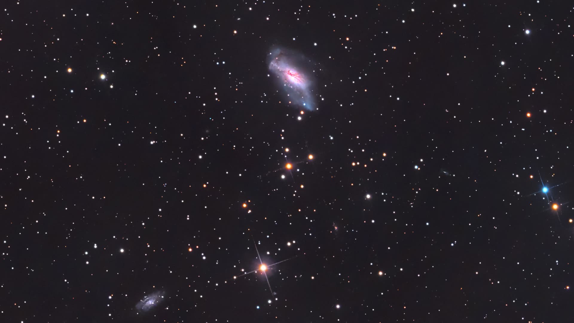 NGC 2146 Spektrum der Wissenschaft
