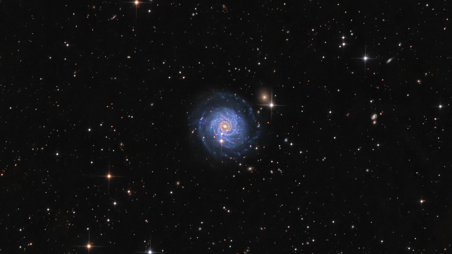 NGC 3344 Spektrum der Wissenschaft