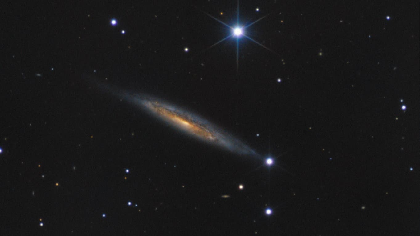 NGC 4157 Spektrum der Wissenschaft