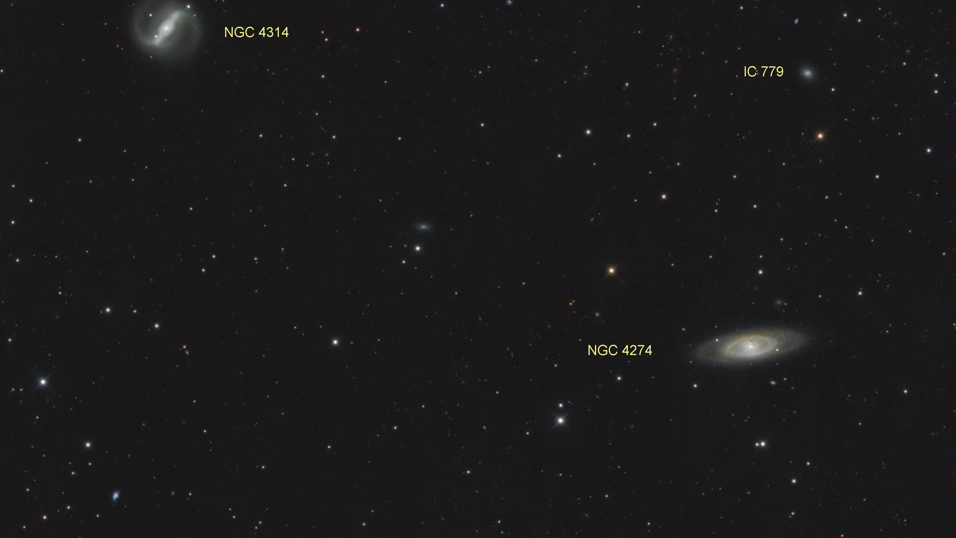 NGC 4314 und NGC 4274 (Objekte) Spektrum der Wissenschaft