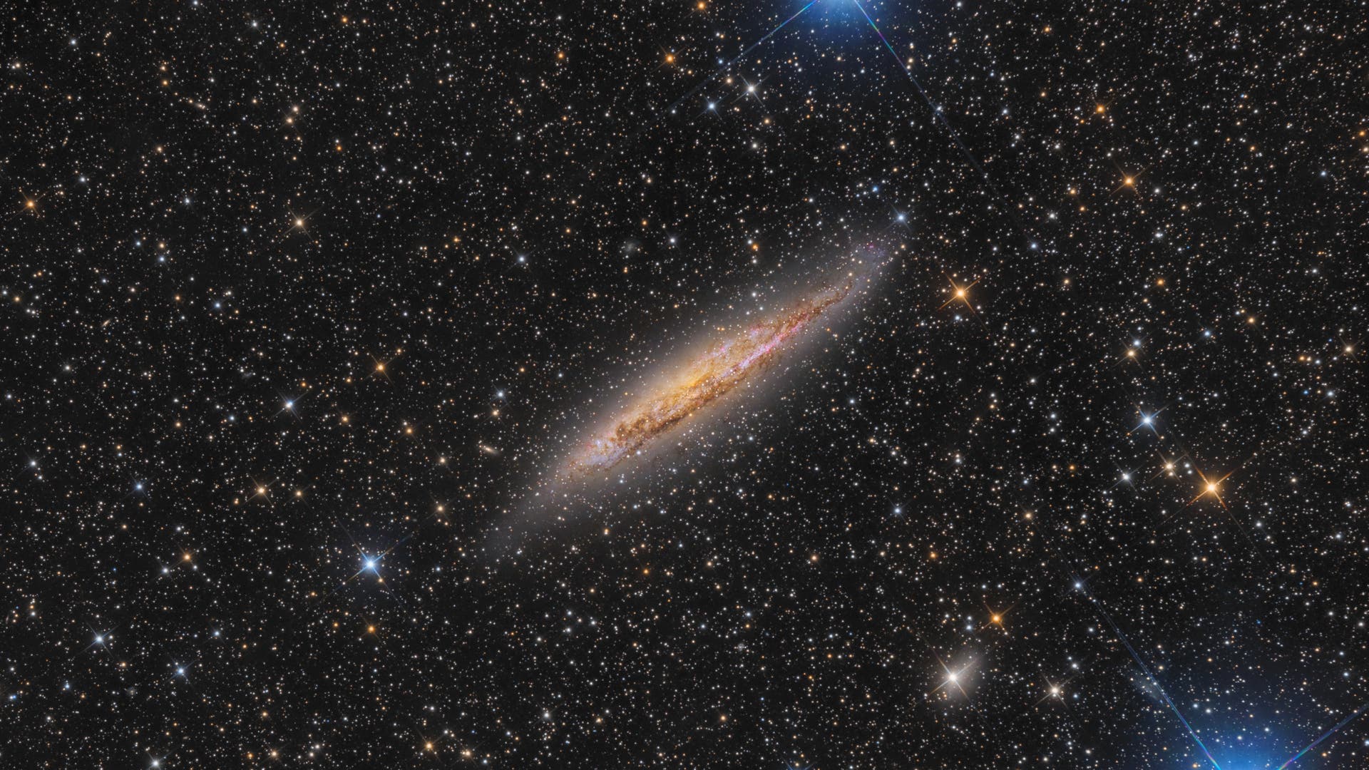 NGC 4945 Spektrum der Wissenschaft