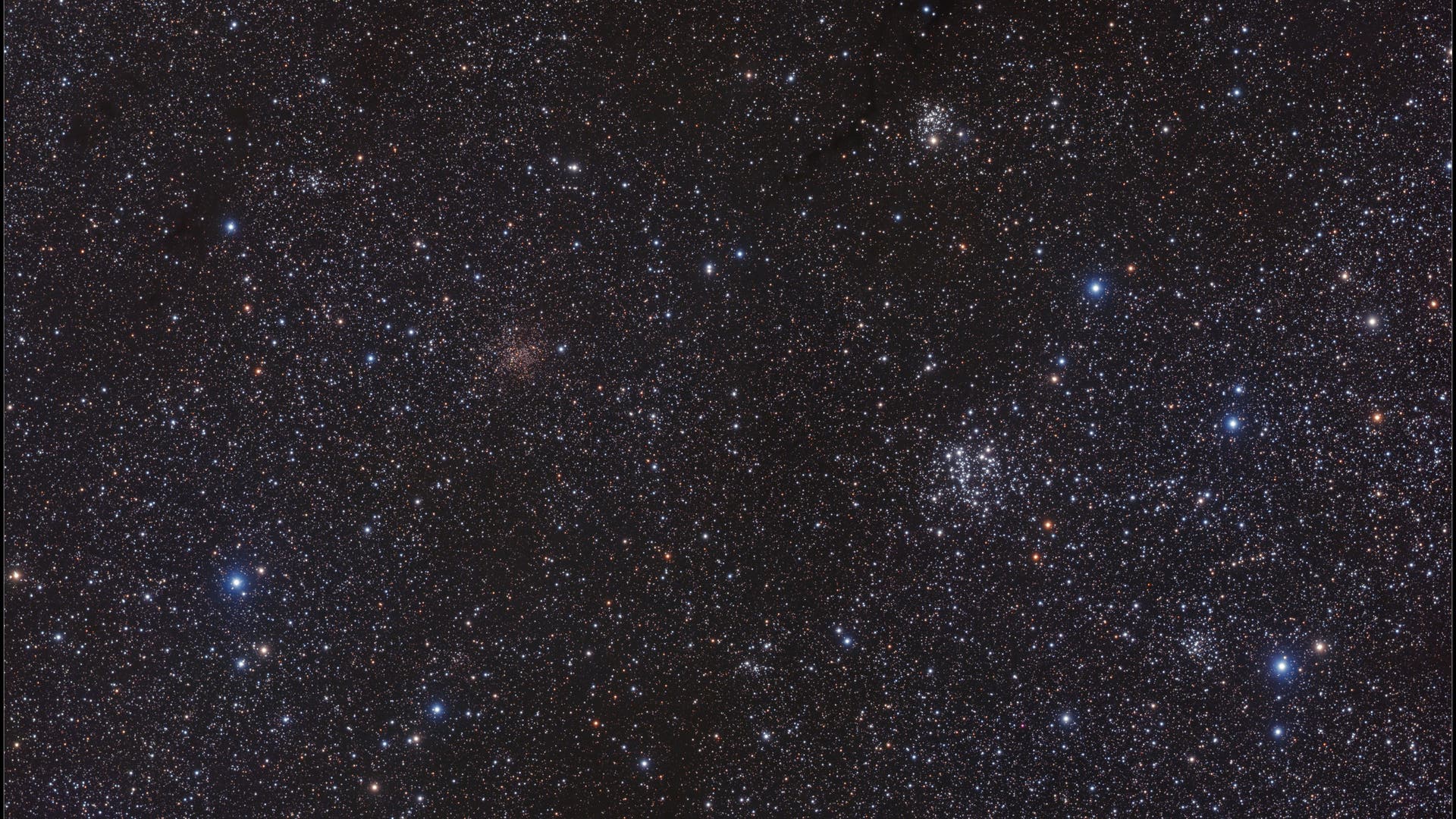 IC 166, NGC 663, NGC 654, NGC 659 & Friends Spektrum der Wissenschaft