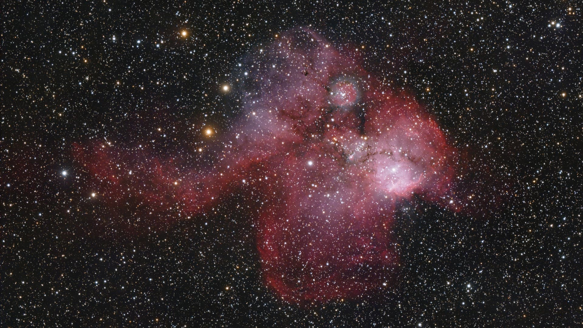 Emissionsnebel NGC 2467 - Spektrum der Wissenschaft