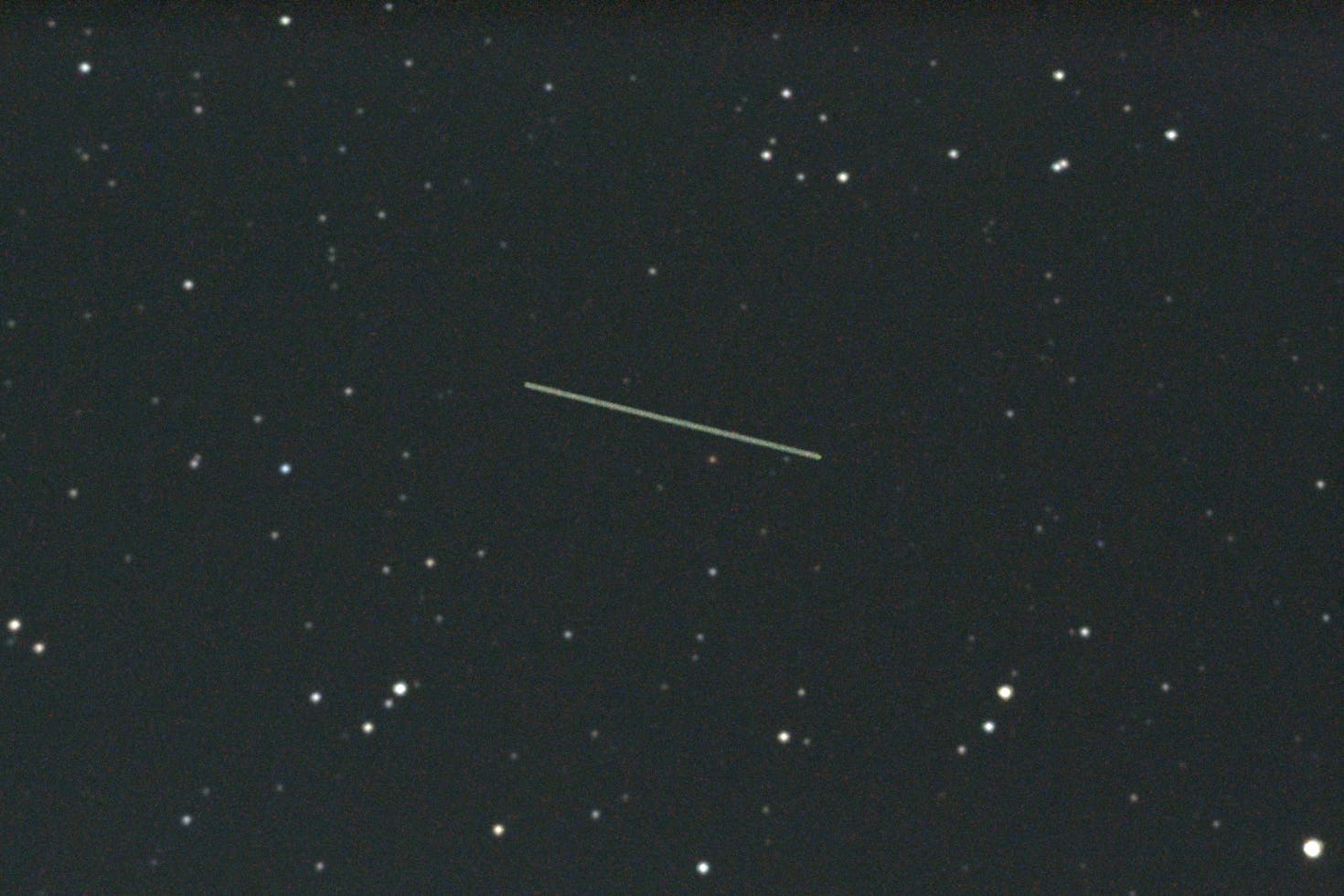 Asteroiden-Spur (85713) 1998 SS49 
