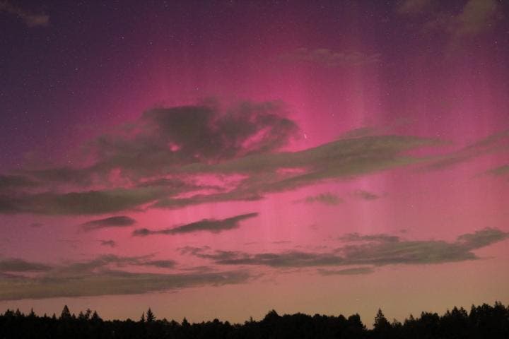 Polarlichter im Vogelsberg