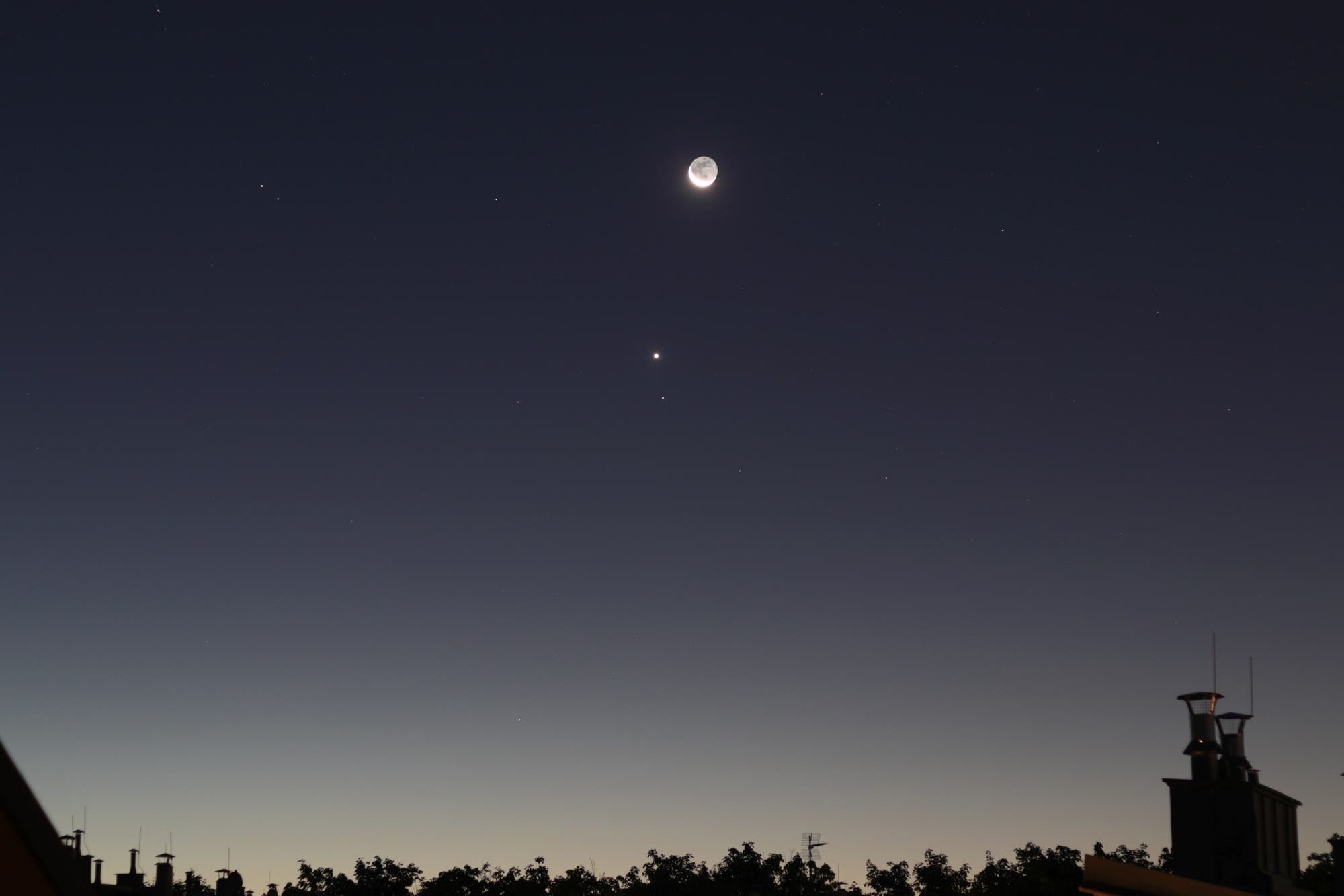 Auftakt zur Venusbedeckung