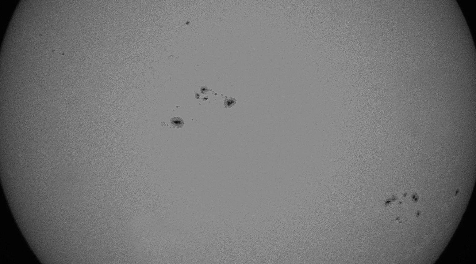 Sonnenfleckengruppe am 1. Oktober 2025