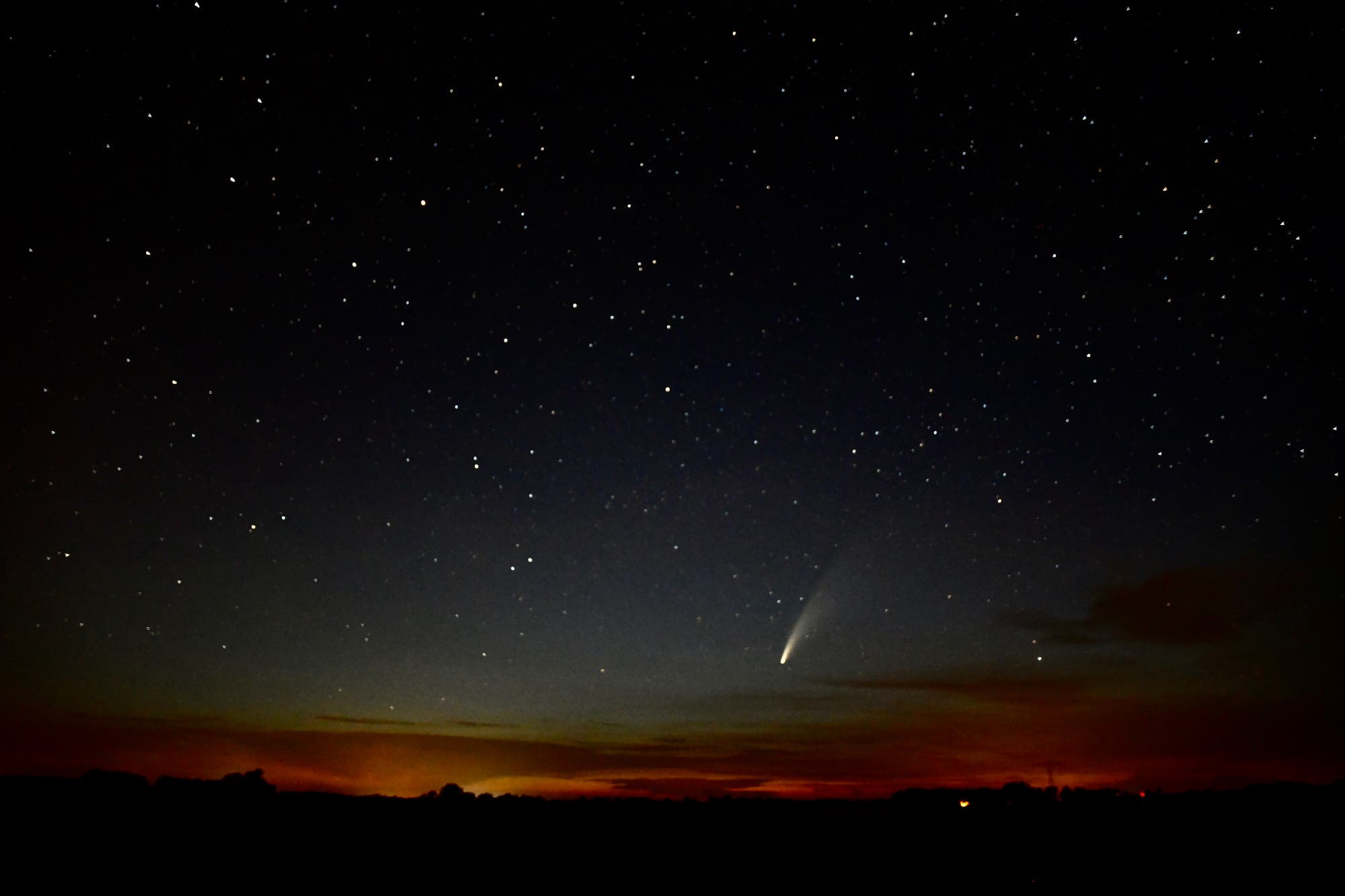 Komet Neowise 14. Juli 2020