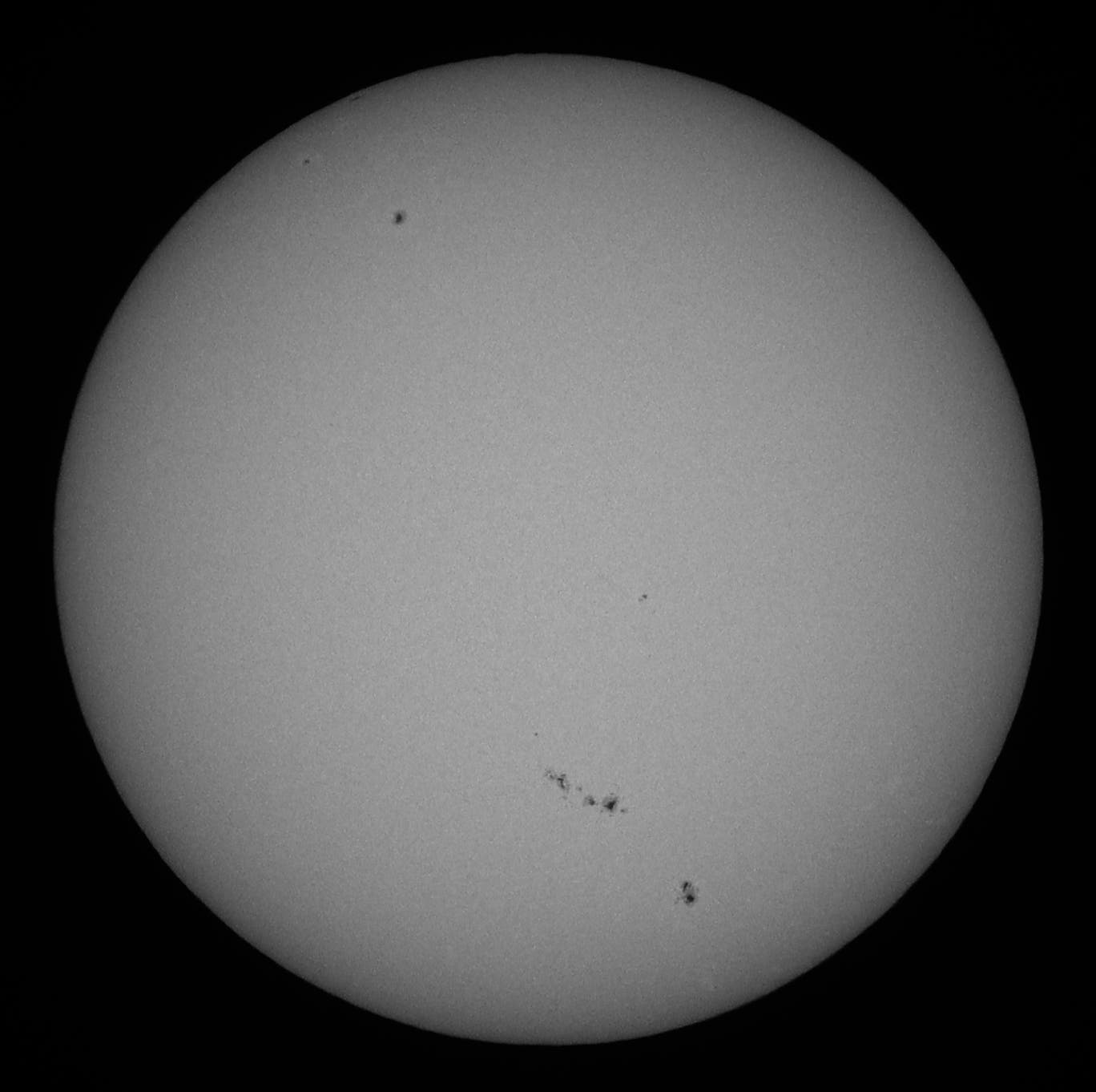 Sonnenflecken am 11. Juni 2025