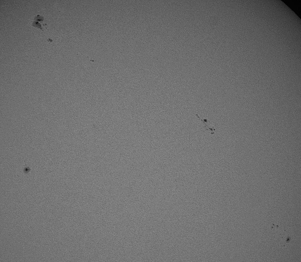 Sonnenflecken am 11. Juli 2025