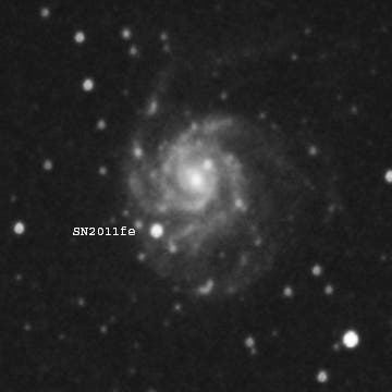 Supernova SN 2011fe 