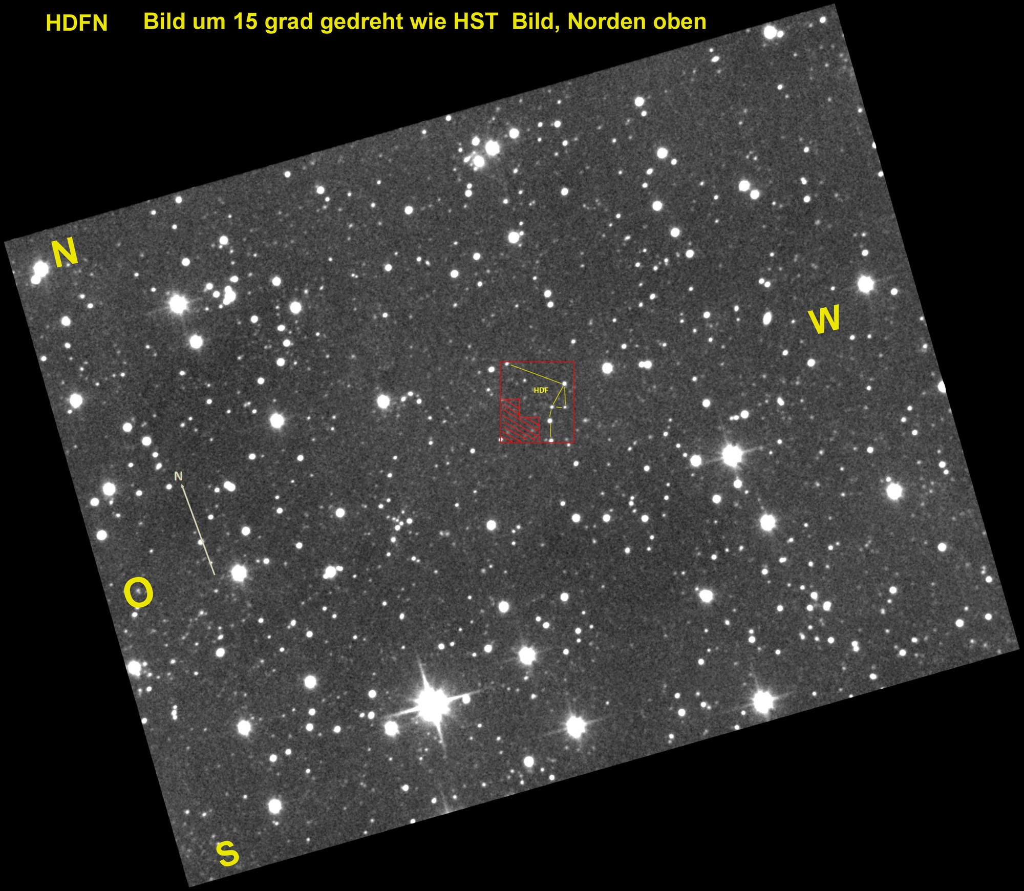 1200 Minuten Hubble Deep Field Nord in Ursa Major (7)