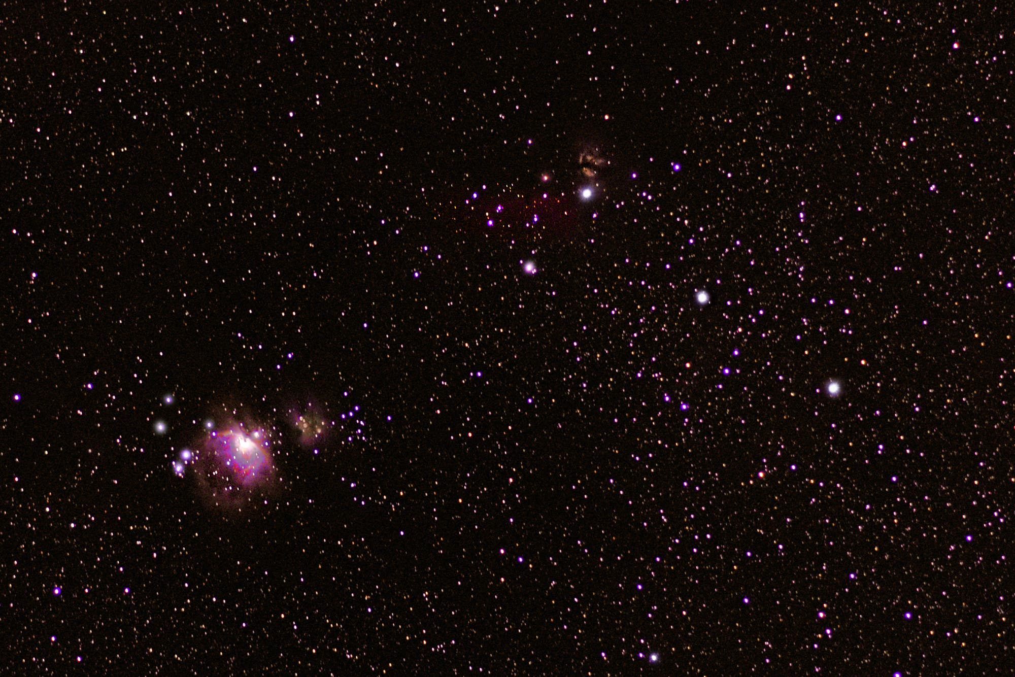 Emissionsnebel im Sternbild Orion