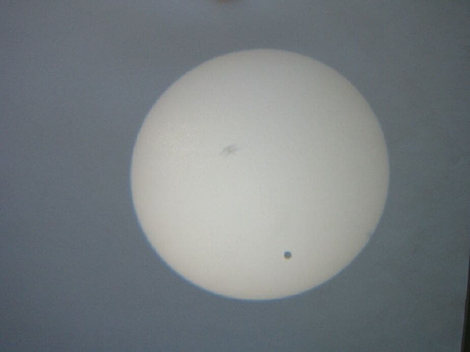 Venus(Schwalben)-Durchgang im Juni 2004