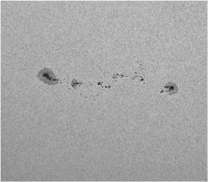 Sonnenfleckengruppe AR 2941