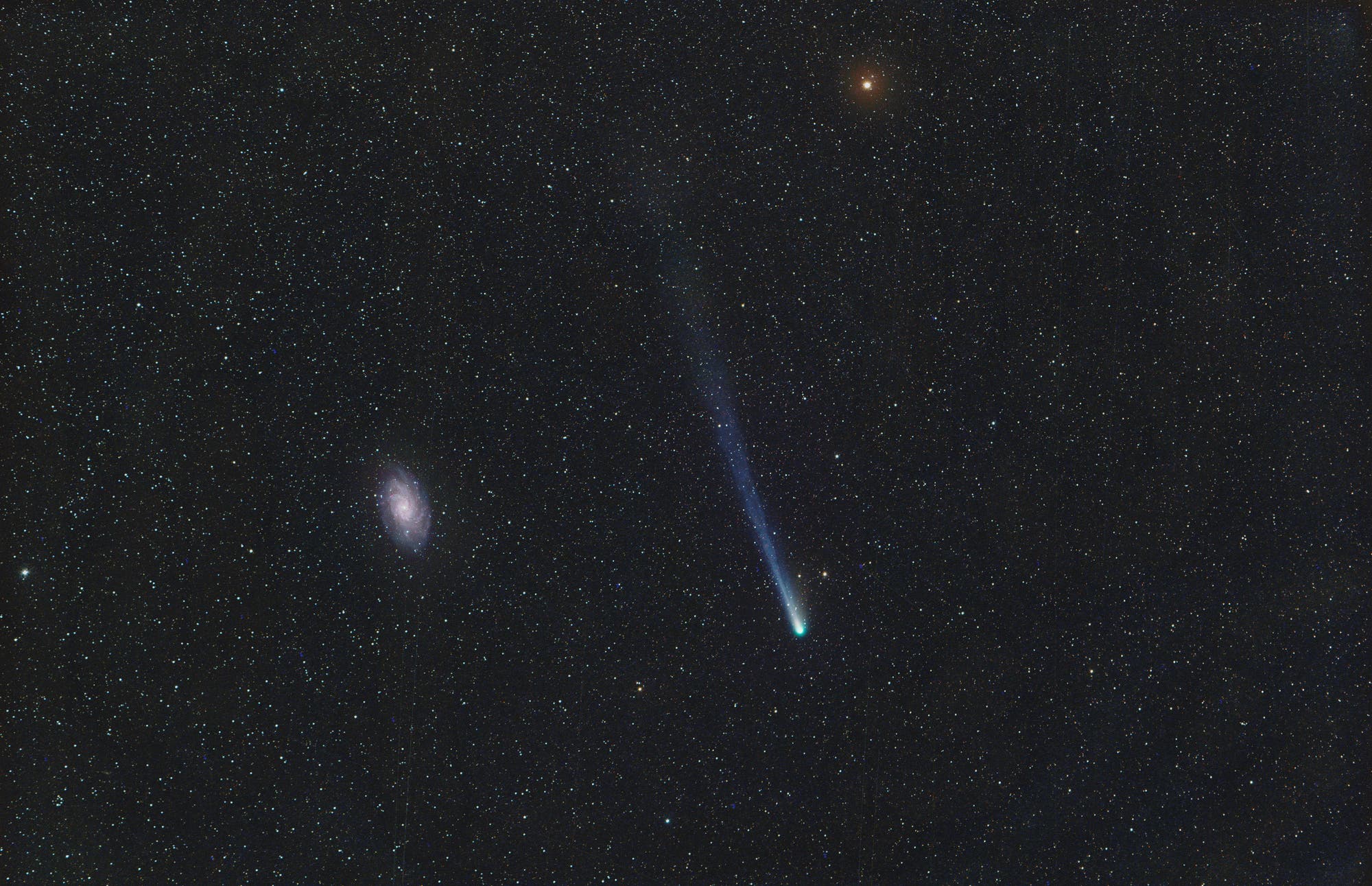 12P/Pons-Brooks nahe Messier 33