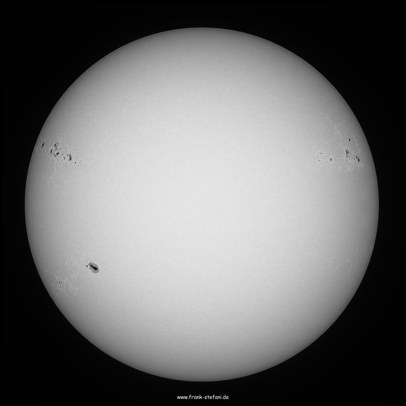 Sonnenflecke am 20. Mai 2023