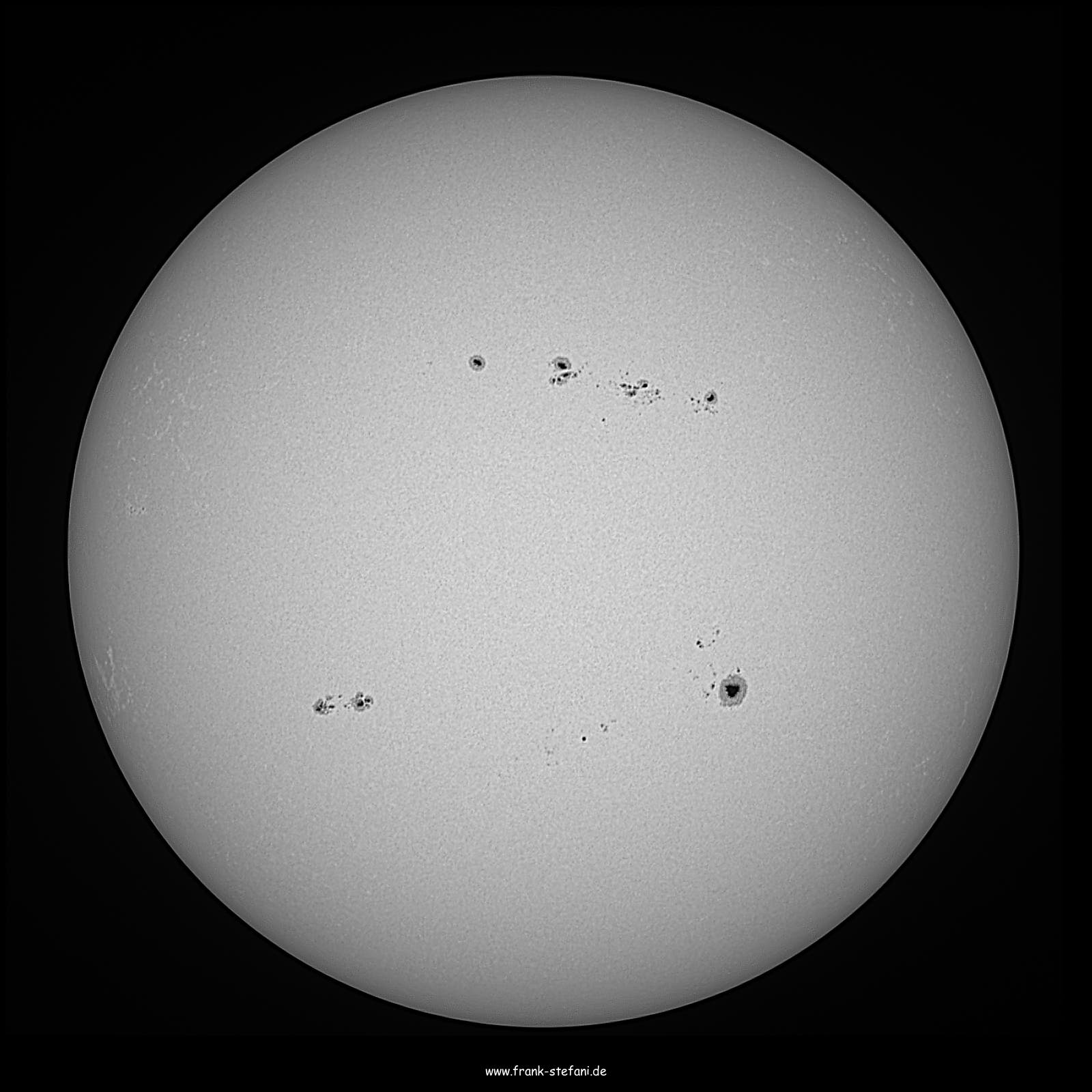 Sonnenflecke am 25. Mai 2023