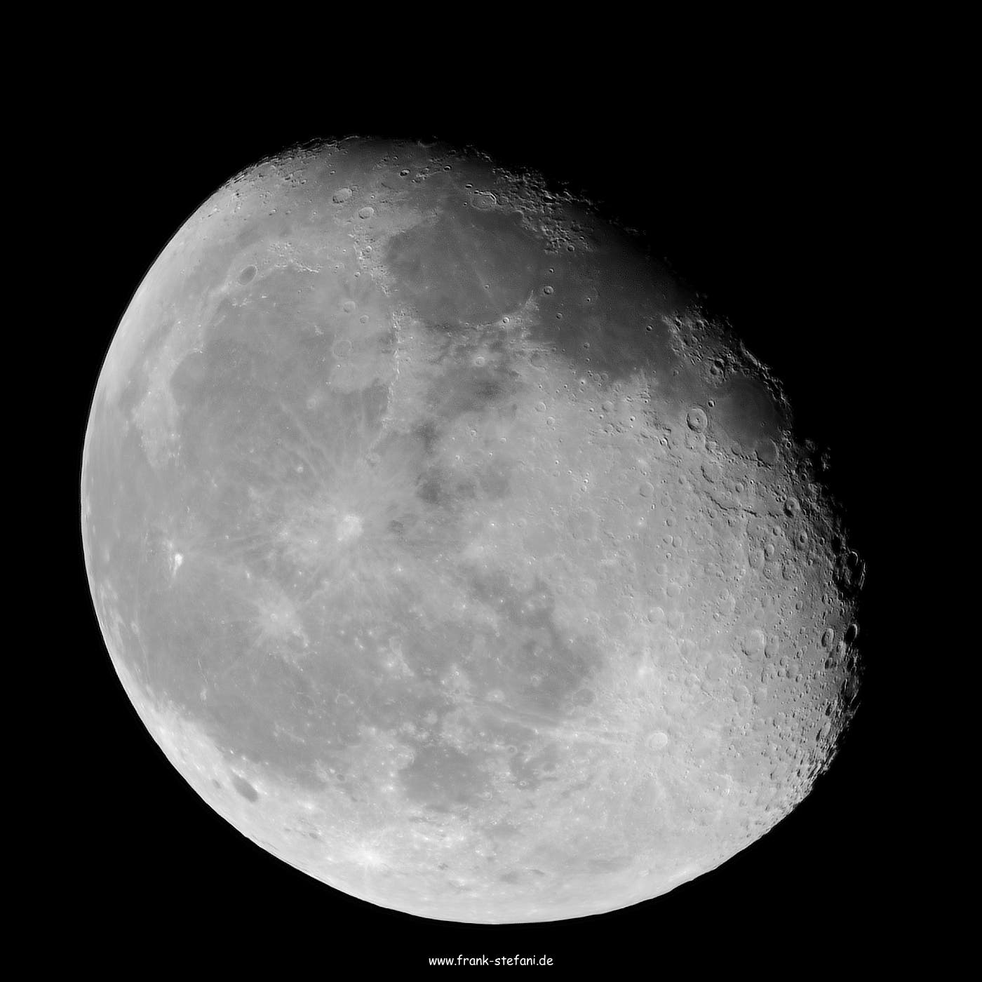 Der Mond am 30. Januar 2024 – weil er da war