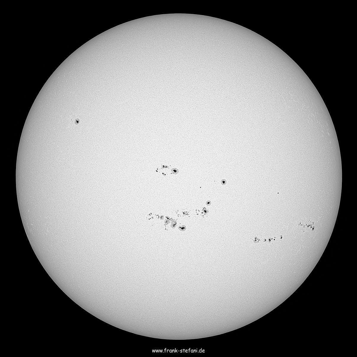 Die Sonne am 29. Juli 2024 - zentrale Aktivitäten