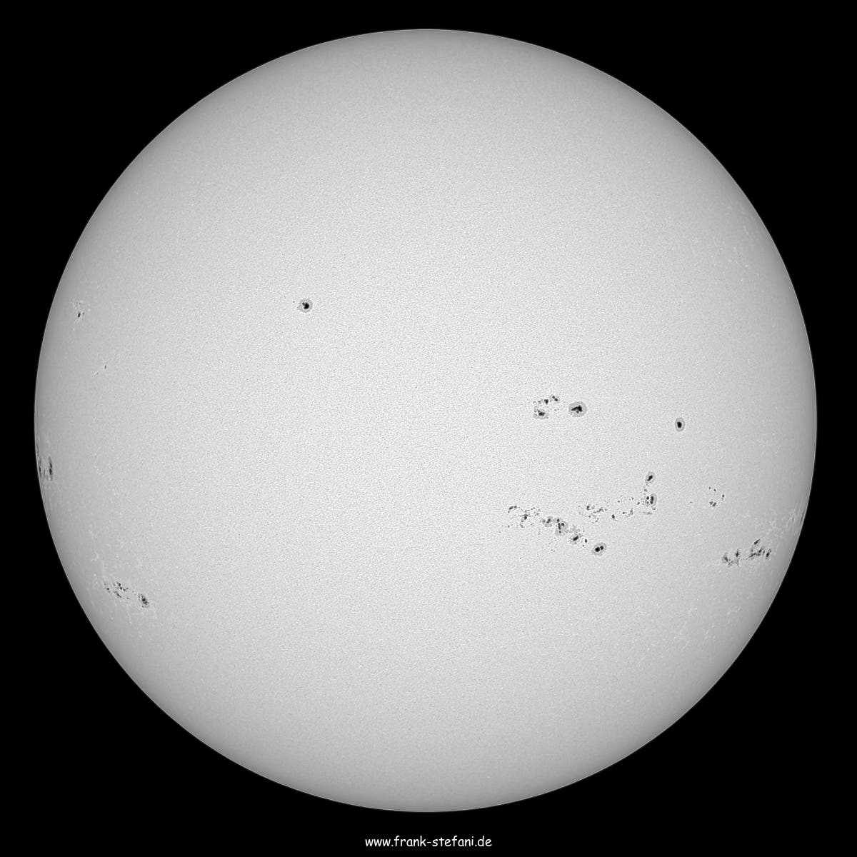 Die Sonne am 31. Juli 2024 – eine Augenweide bei gutem Seeing