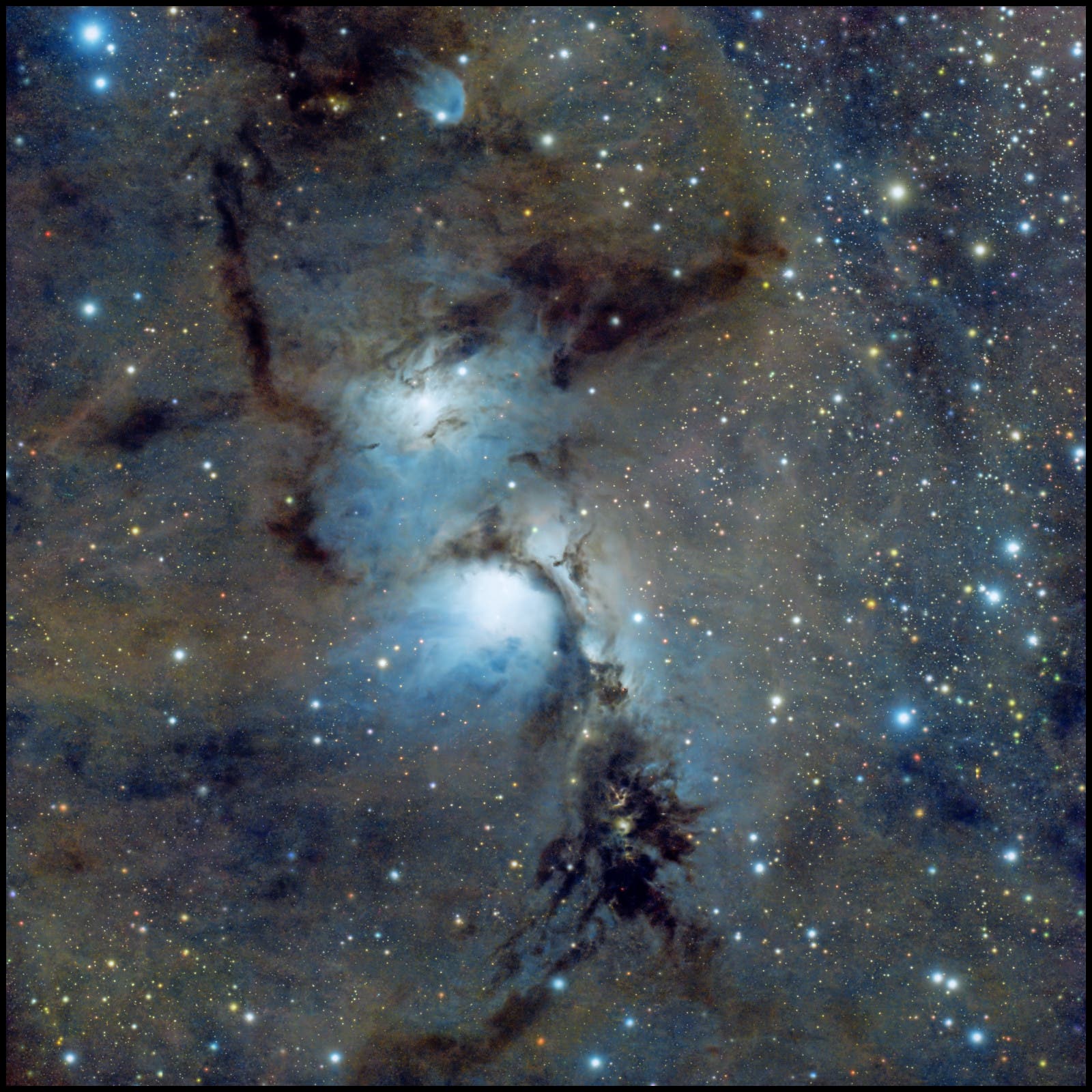 M78 (Ori) - Reflexionsnebel beleuchten Dunkelwolken